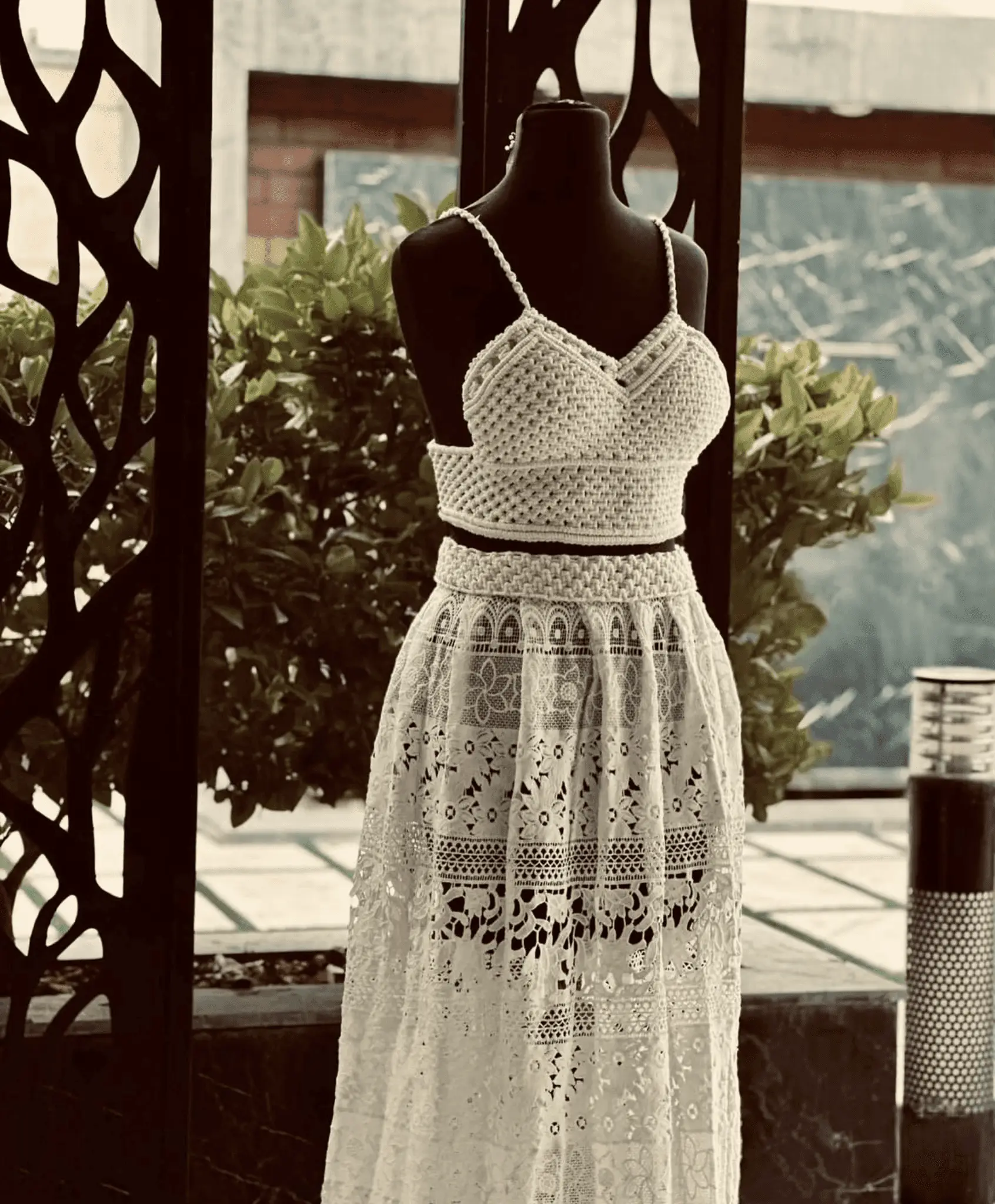 Macrame Dress - Bride 05 Collection