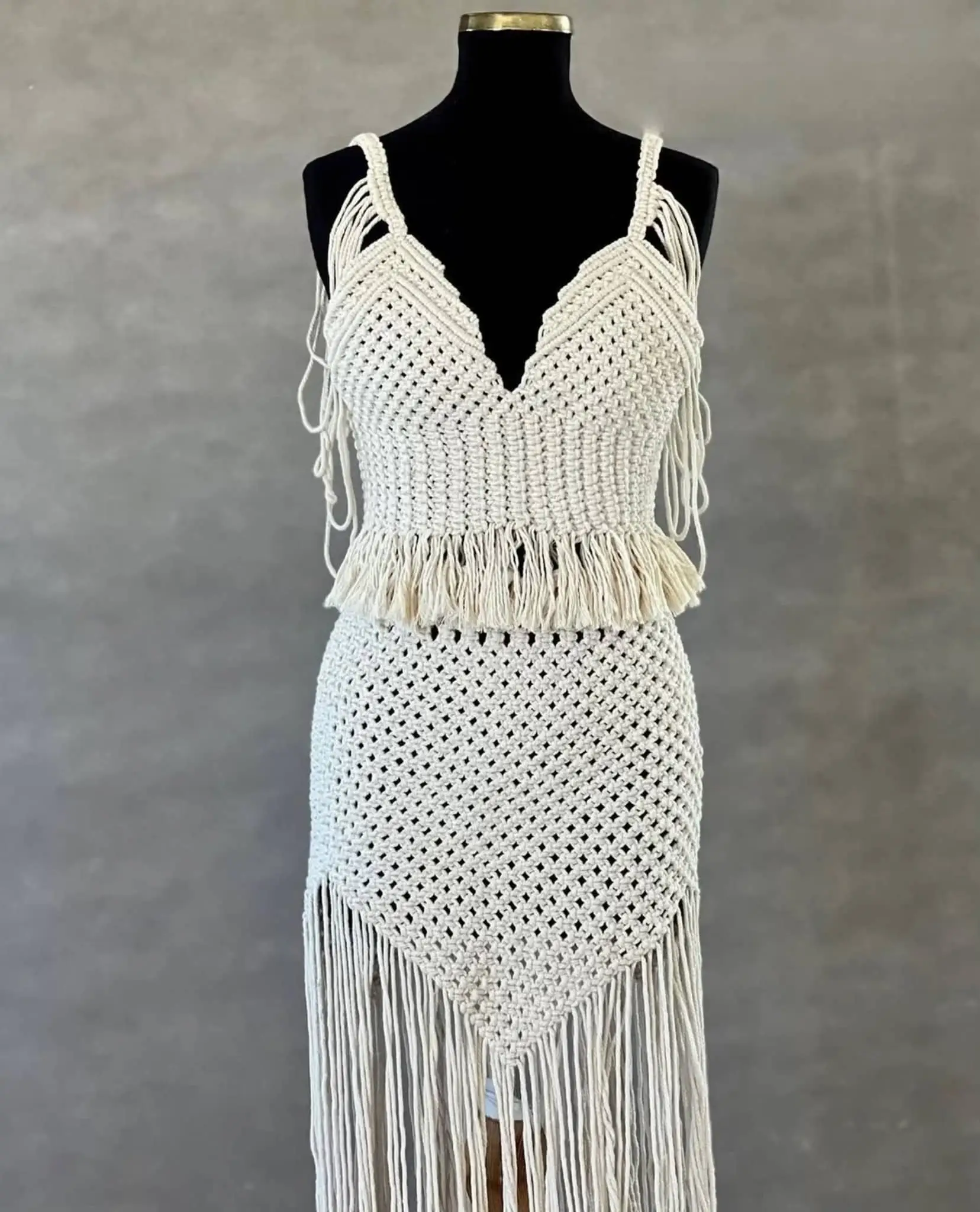 Macrame Dress - Bride 01 Collection