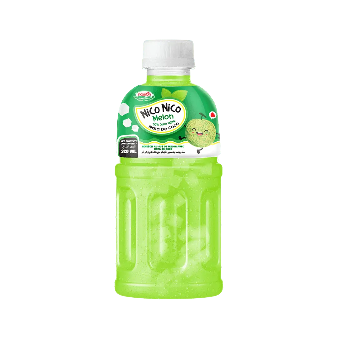 Nico Nico Melon Juice with Nata de CoCo 320ml Wholesale