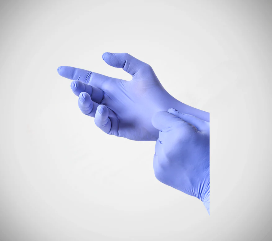 Blue Nitrile Gloves