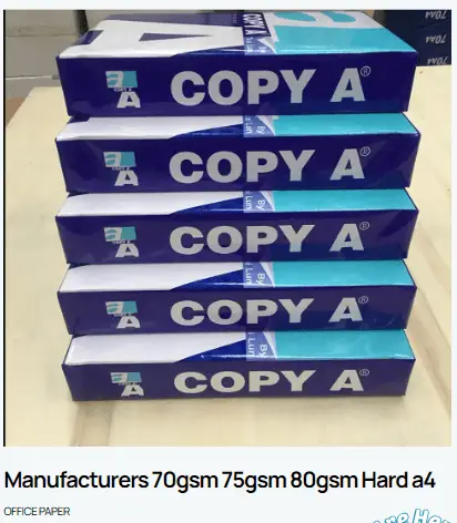 70/75/80 GSM 4 Papers