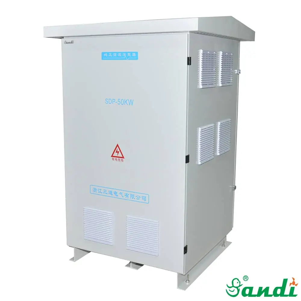 Sandi SDP-50KW outdoor inverter IP54 waterproof inverter customized high-power solar off-grid inverter