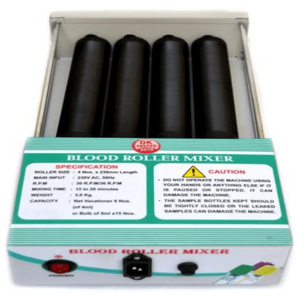 blood tube rollar mixer