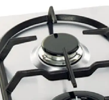 Cast Iron Pan Support - 4.0 Mm Thick Ms, Robust & Sturdy Hold For Heavy Vessels