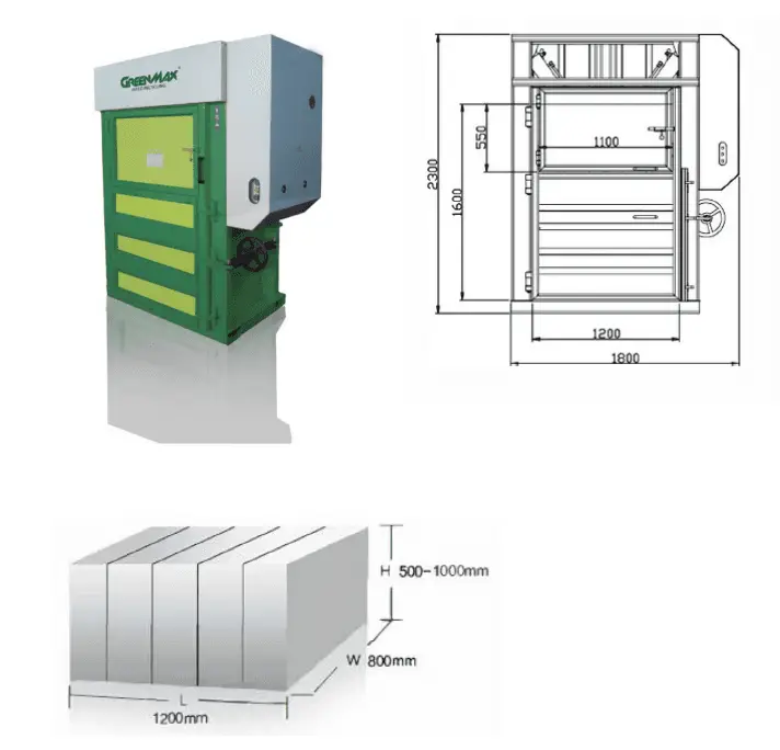 GREENMAX Baler B-VX500