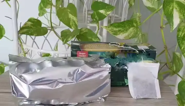 Fermented Green Tea Powder Convenient Sachets Boxed