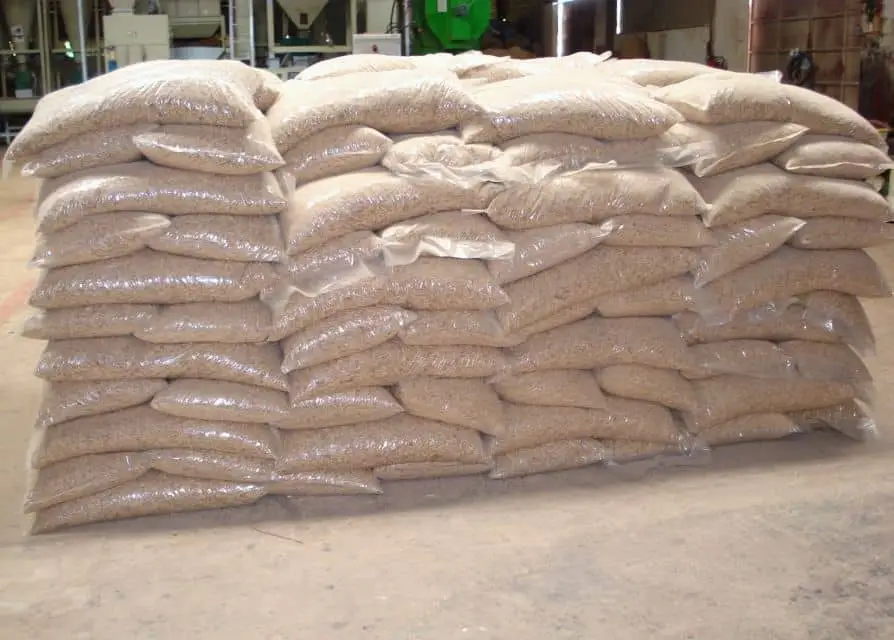 wood pellets