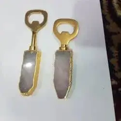 Bottle opener resin and steel